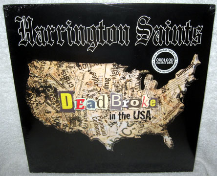 HARRINGTON SAINTS "Dead Broke In The USA" LP (Pirates Press)